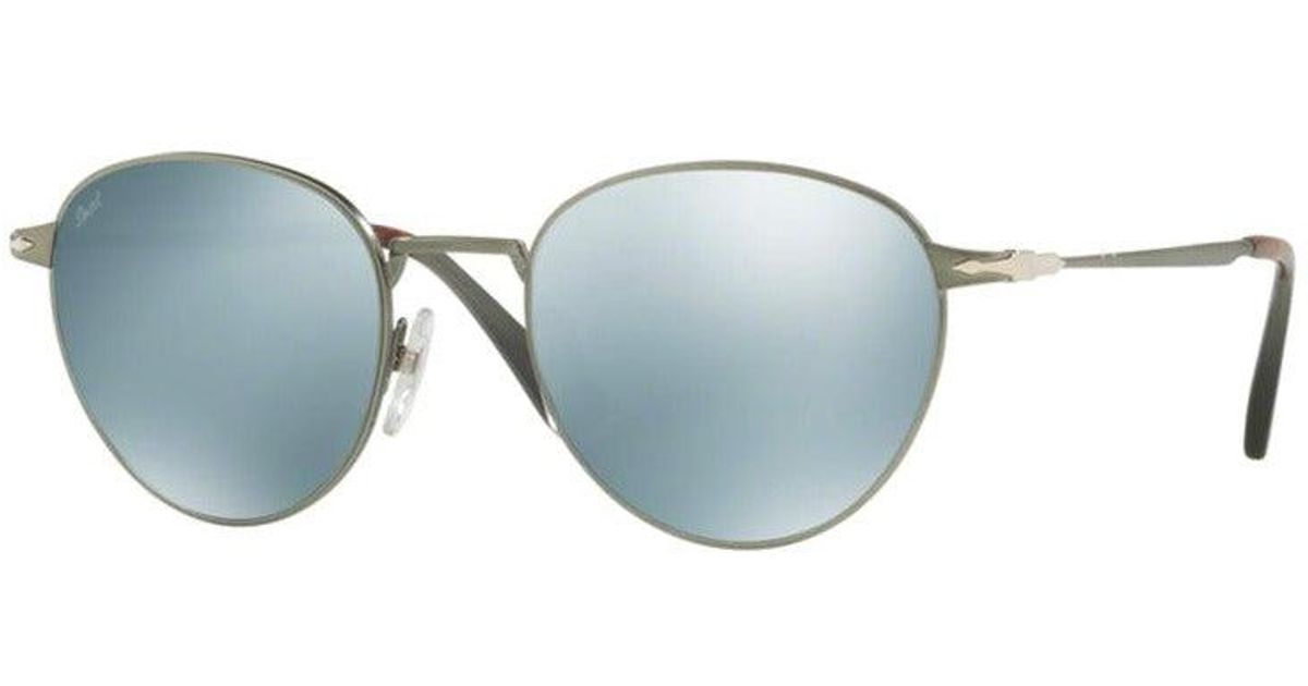 Persol Po2445s Gunmetal in White for Men Lyst