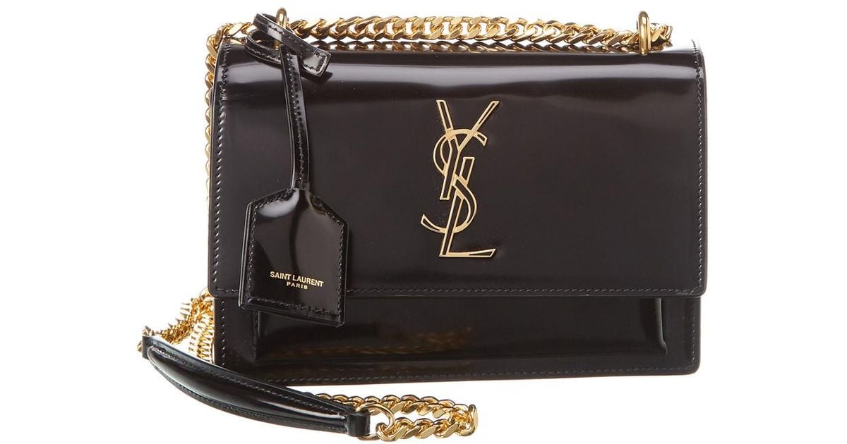 Saint Laurent Sunset Patent Leather 