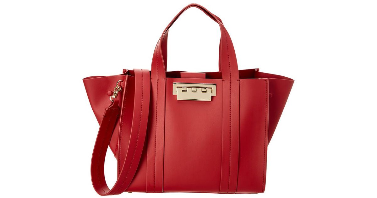 zac posen red bag