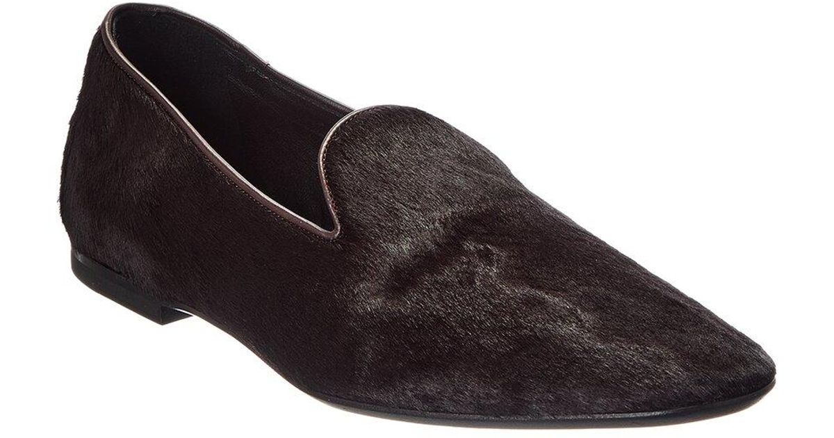 Isaia Haircalf Slipper, Red LILIANA Issy-2 Furry Platform Slides ISSY-2-RED - Shiekh main image 3