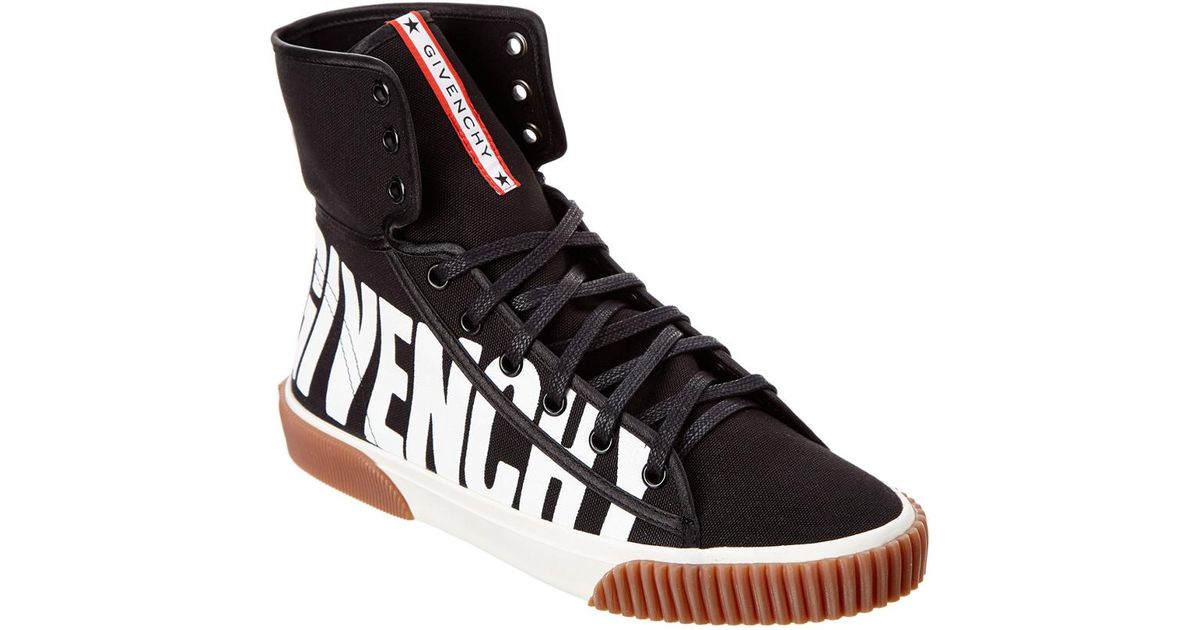 Givenchy Logo Canvas Boxing Sneaker in 