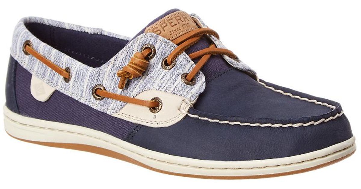 women's songfish starlight leather boat shoe