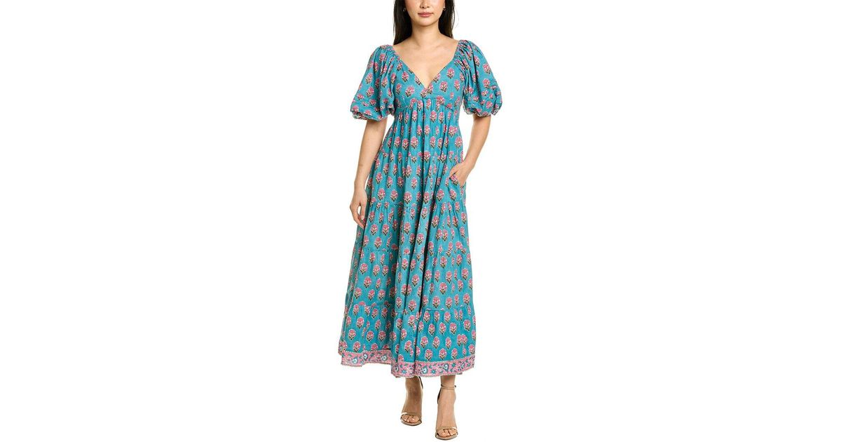 Saylor Annaleise Maxi Dress in Blue | Lyst