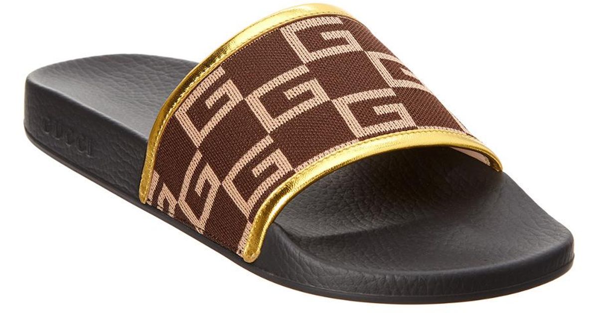 gucci gg pursuit slides