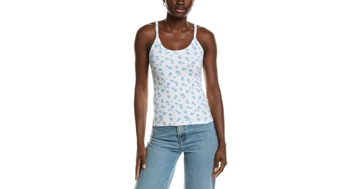 Chaser Brand Lola Tank in Blue | Lyst UK