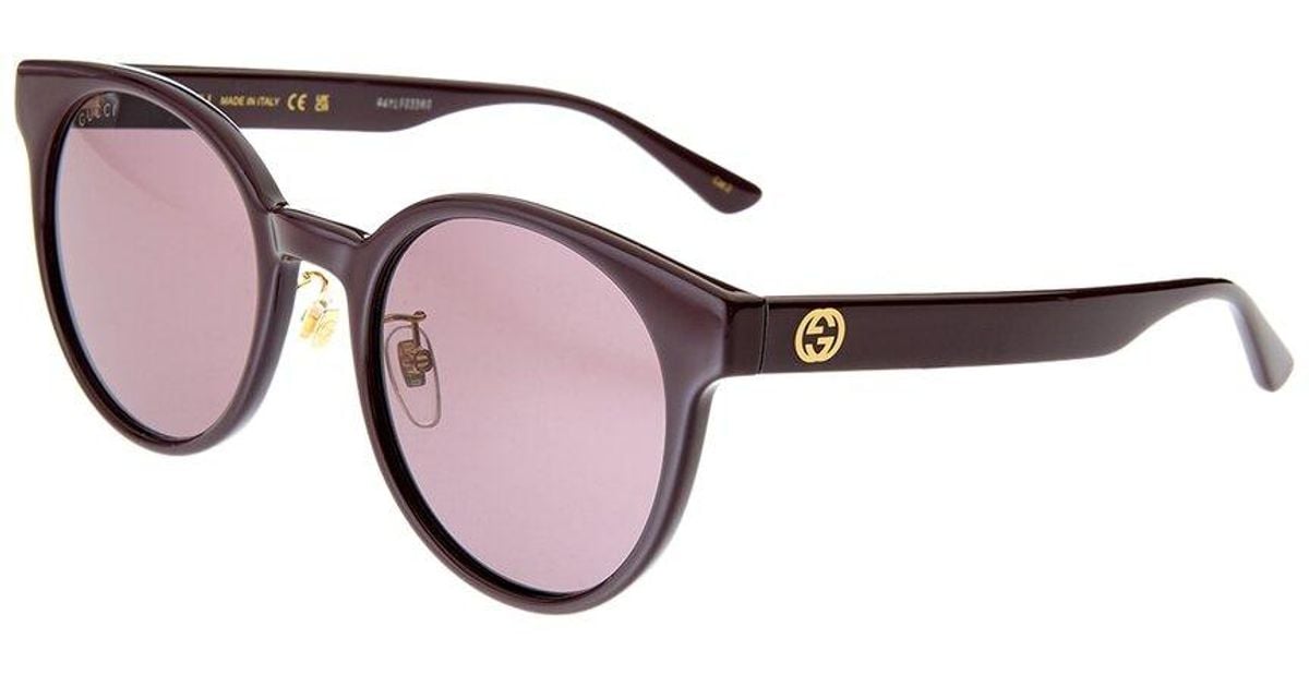 Gucci GG1339SK 54mm Sunglasses in Brown | Lyst