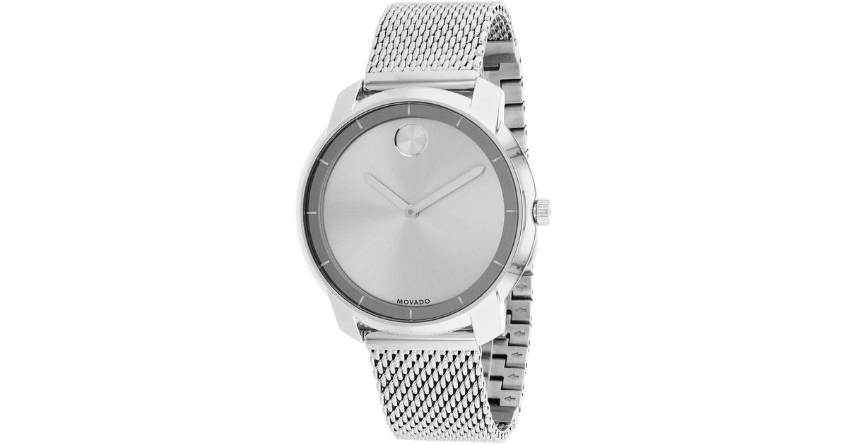Movado Bold Watch in Gray for Men | Lyst