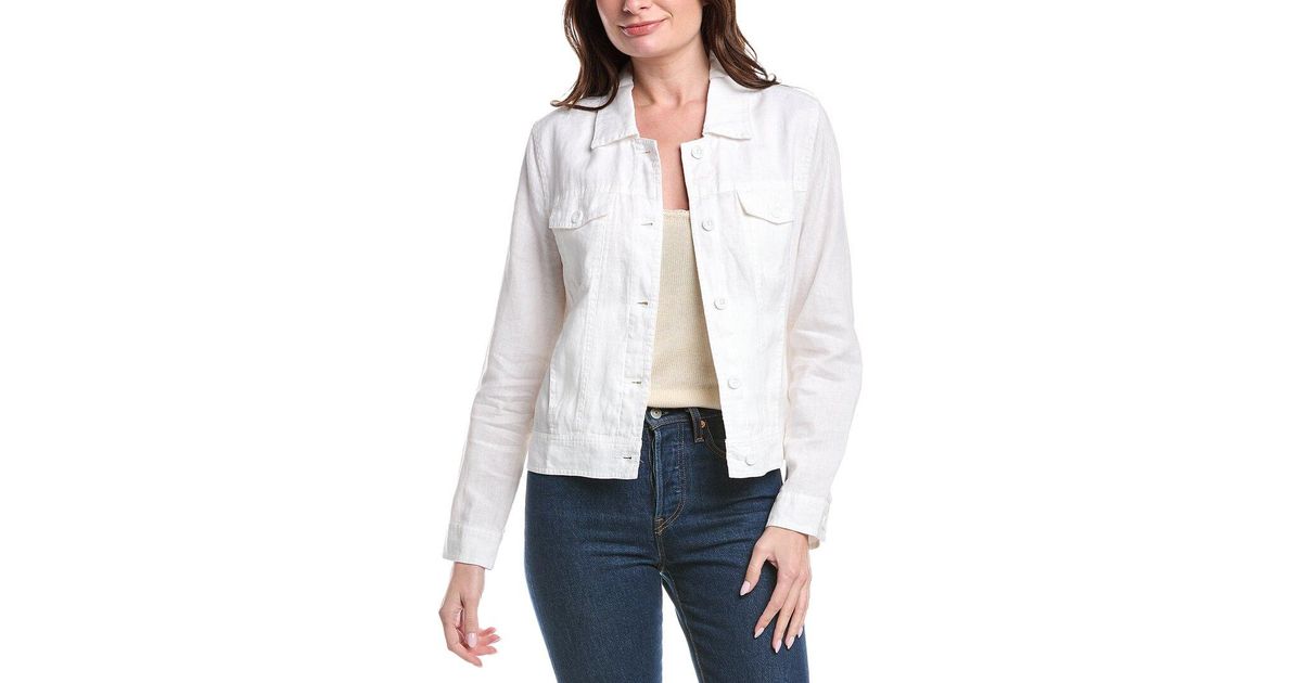Tommy Bahama Women's Two Palms Raw Edge Linen Jacket - Blue Cove main image 0