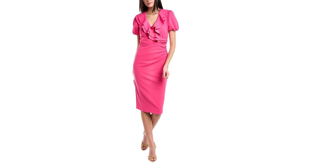 Alexia Admor Alexis Sheath Dress in Pink | Lyst