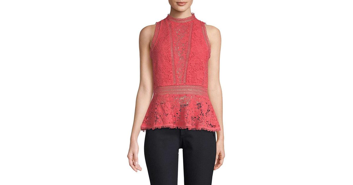 rebecca taylor peplum top