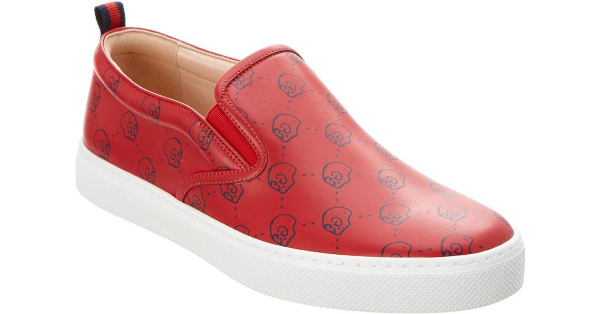 Gucci Ghost Dublin Leather Slip-on 