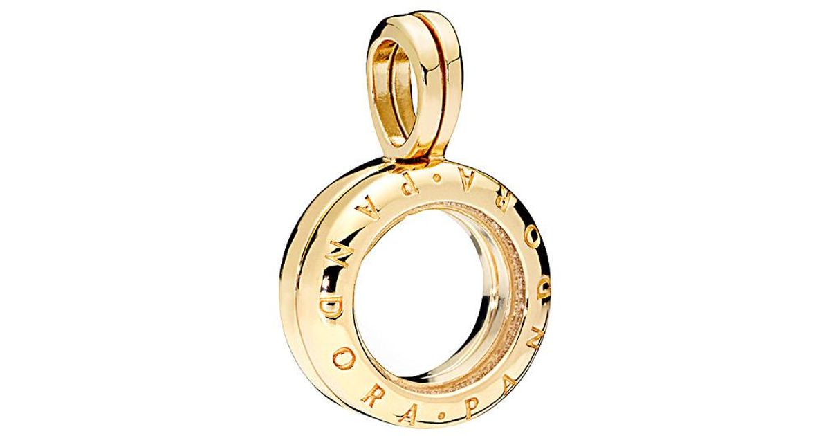 PANDORA Petite Locket 18k Over Silver 