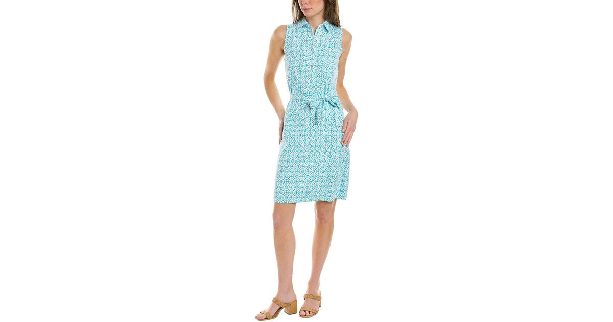 J.McLaughlin Dolly Catalina Cloth Dress in Blue Lyst