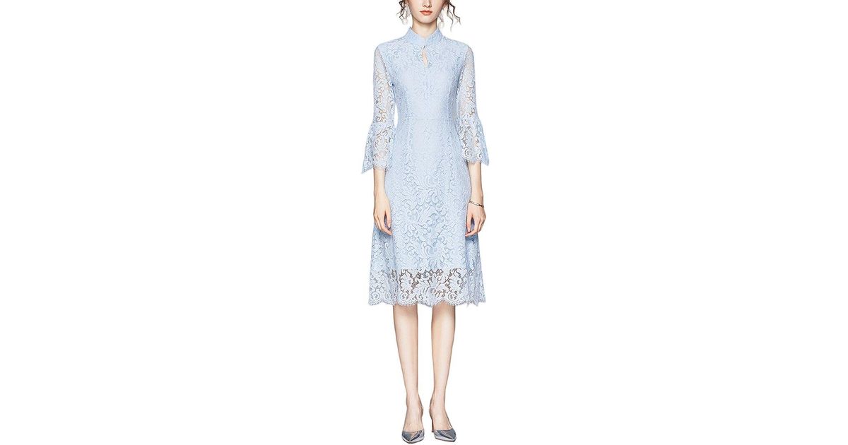Kaimilan Dress in Blue | Lyst