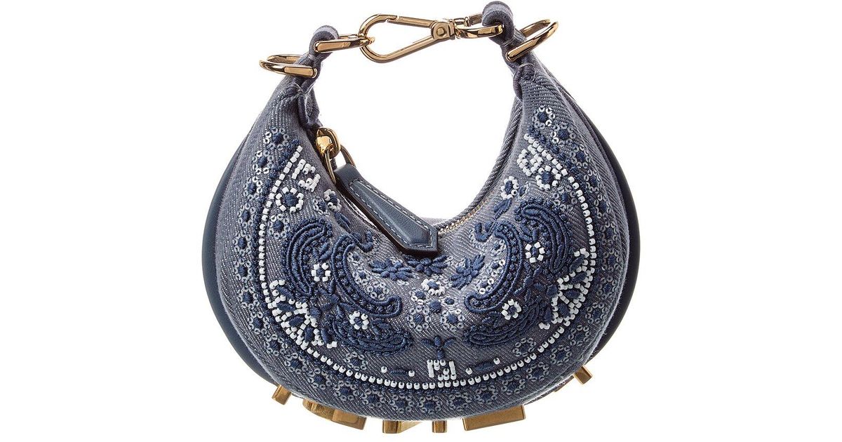 fendi-Blue-Graphy-Nano-Denim-  display picture 3
