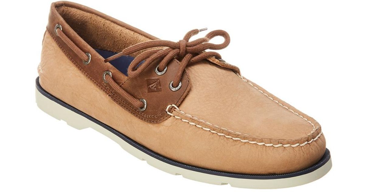 nubuck boat shoes