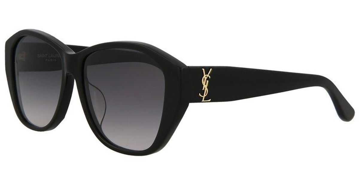 saint laurent 57mm sunglasses