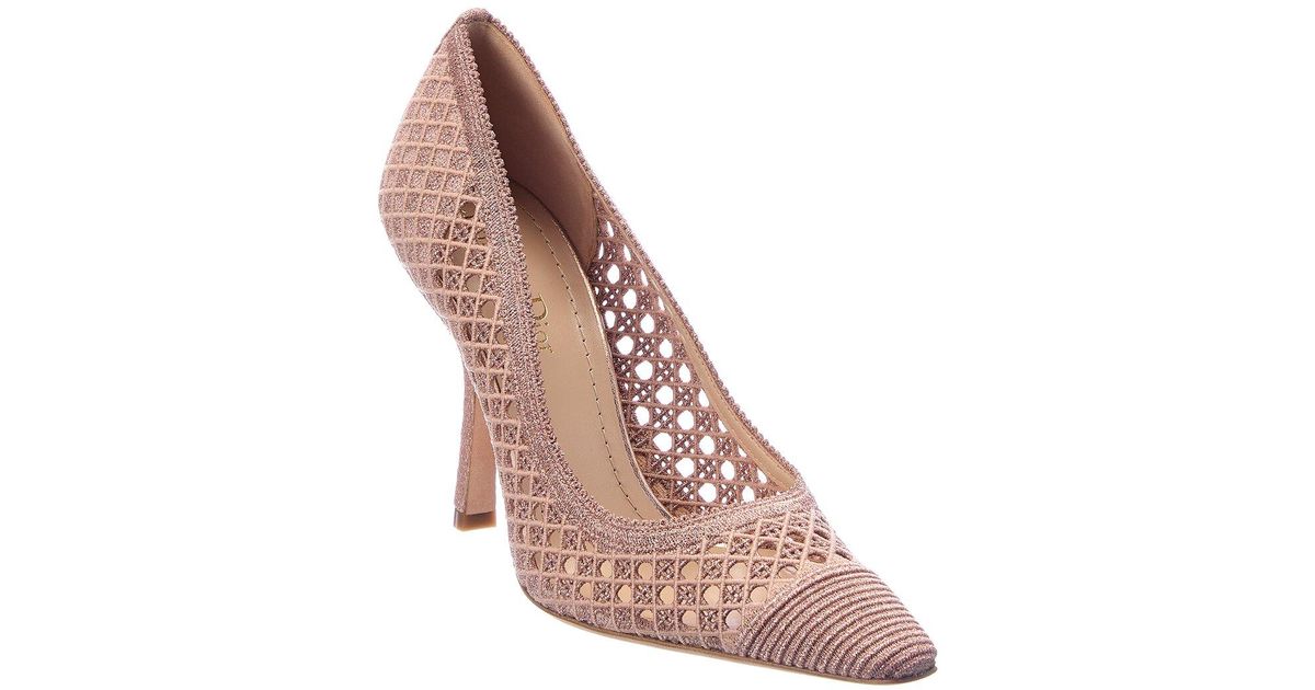 Dior Capture Lurex Pump in Pink Lyst UK