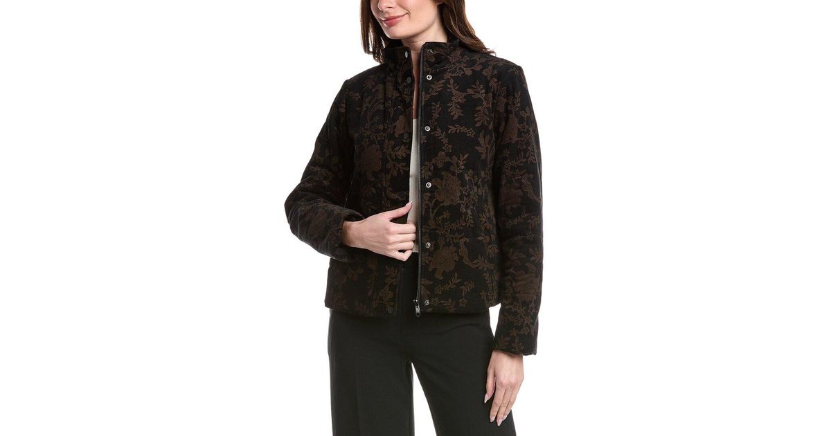 FLORA BEA NYC Percy Baby Cord Coat in Black | Lyst UK