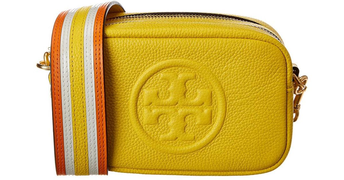 perry bombe pieced strap mini bag