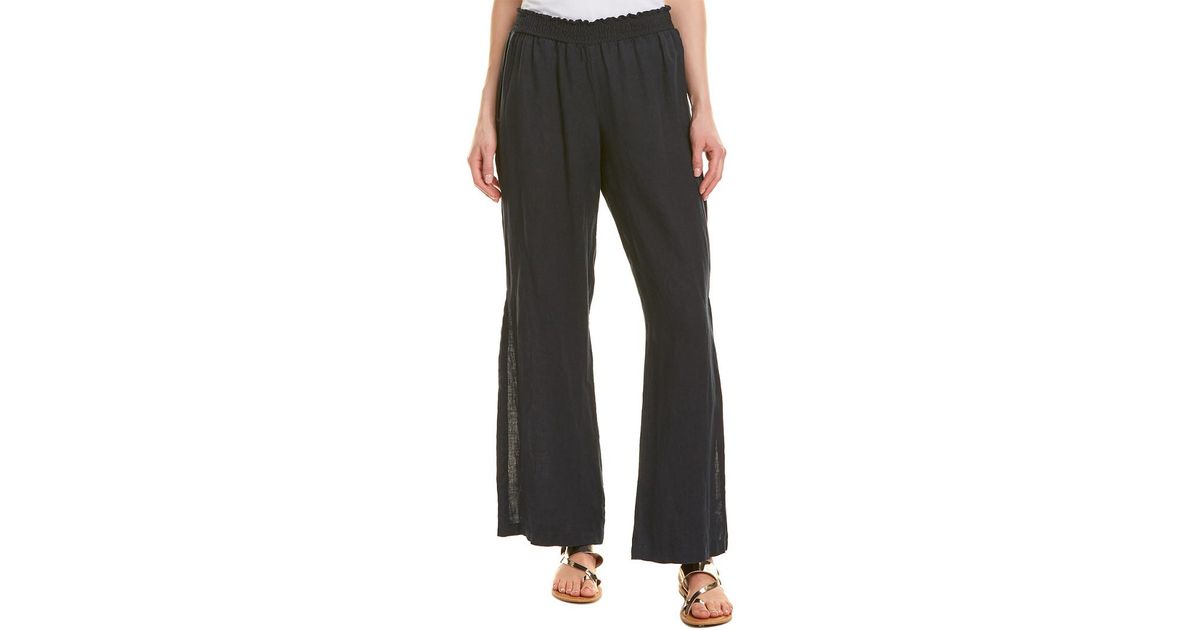 Johnny Was Linen Pant in Blue - Save 9% - Lyst