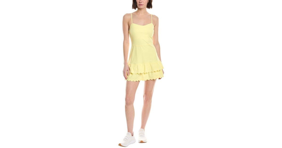 Lilly Pulitzer Miesha Active Dress in Yellow | Lyst