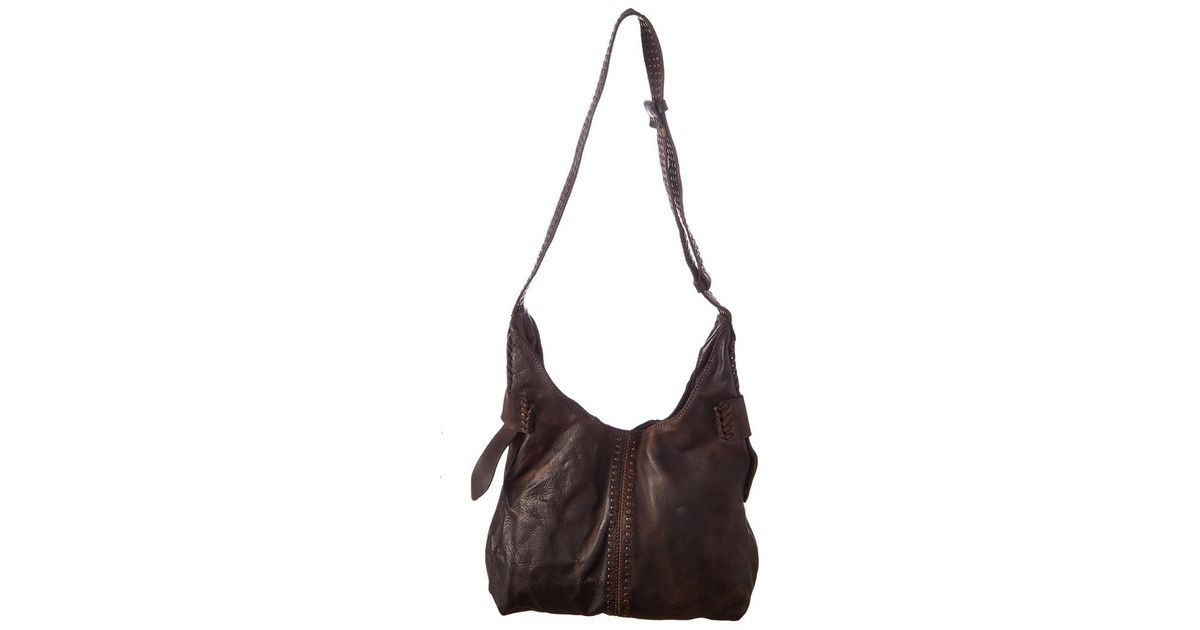 frye studded hobo