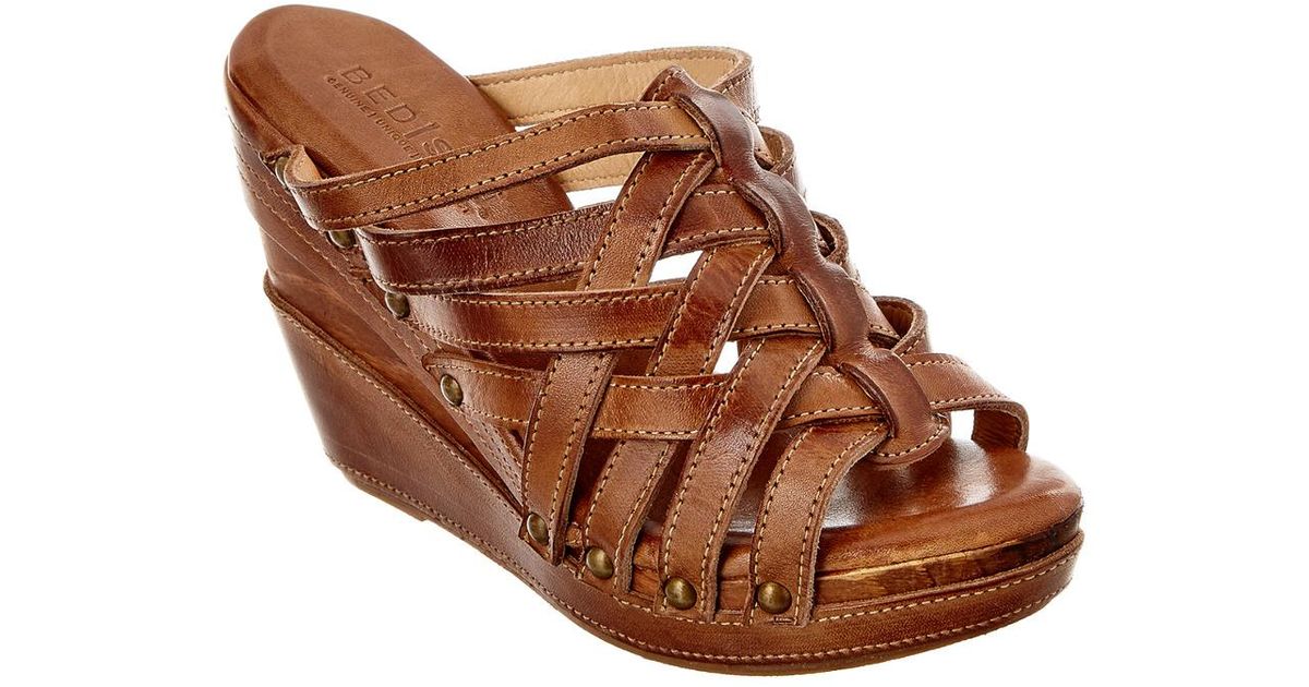 bed stu wedge sandals