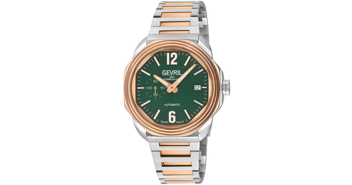 Gevil Gevril Roosevelt Watch in Metallic for Men | Lyst