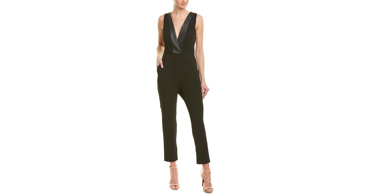 bcbgeneration tuxedo jumpsuit