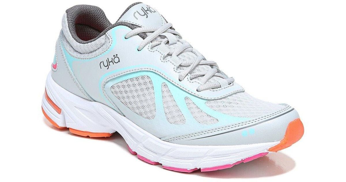 Ryka Infinite Plus Leathertrim Walking Shoe in White Lyst