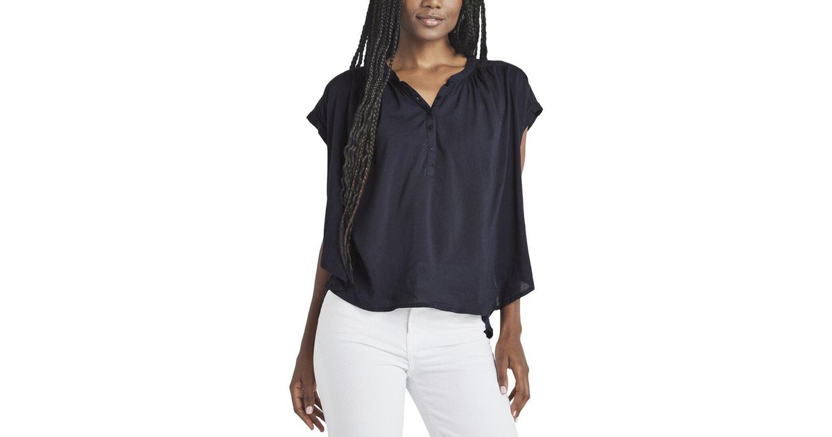 Splendid Top Splendid Paloma Fashion Top in Blue | Lyst