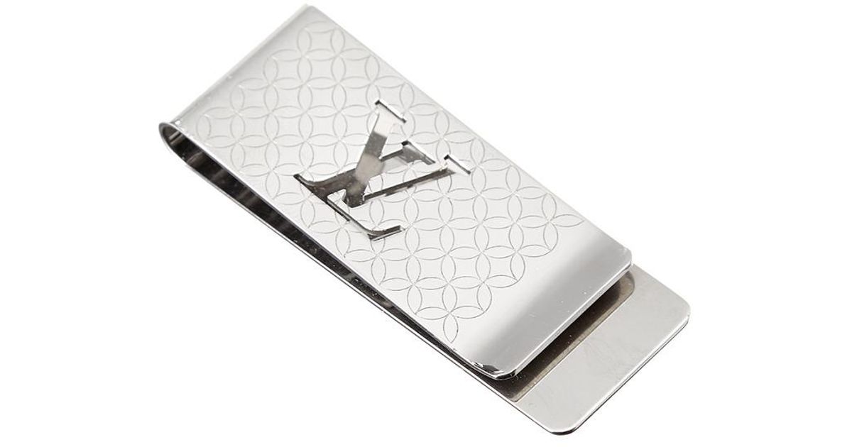Louis Vuitton Silver-tone Champs Elysees Money Clip in Metallic for Men -  Lyst