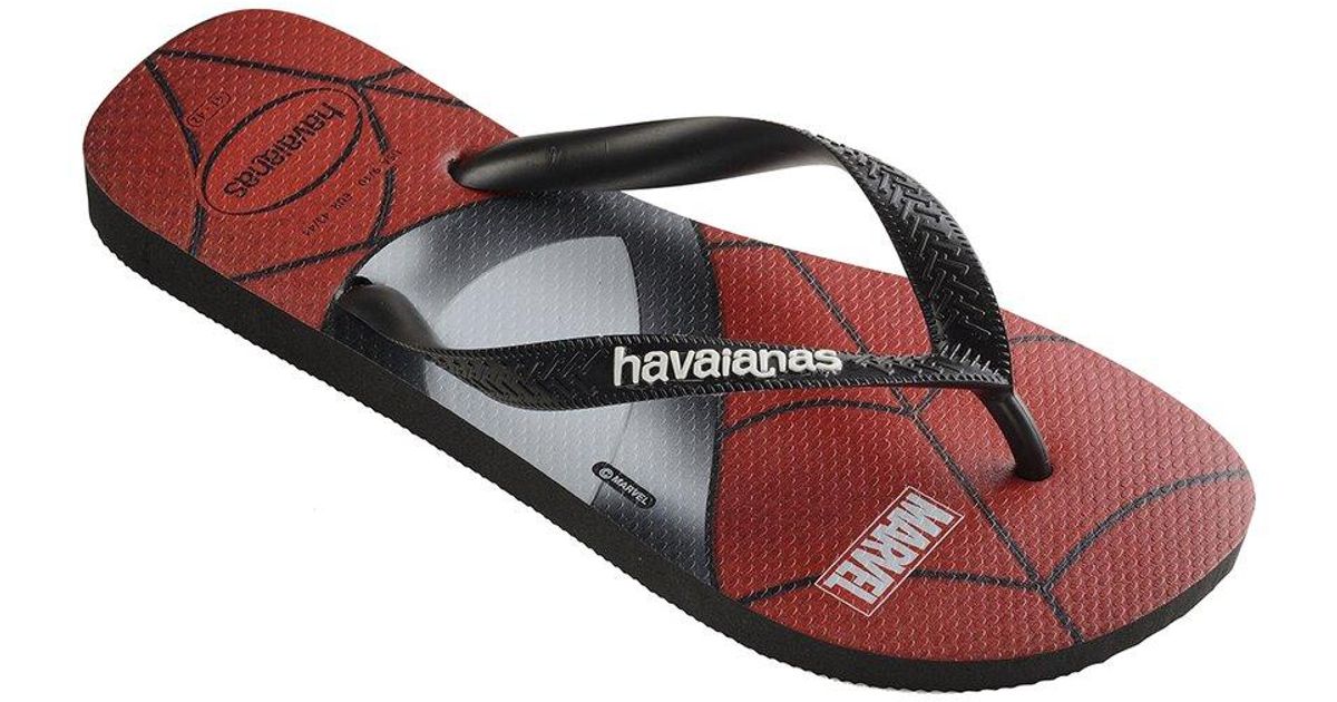 havaianas marvel spiderman