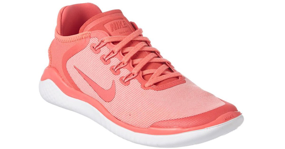 Nike Free Rn 2018 Running Shoe in Pink - Lyst
