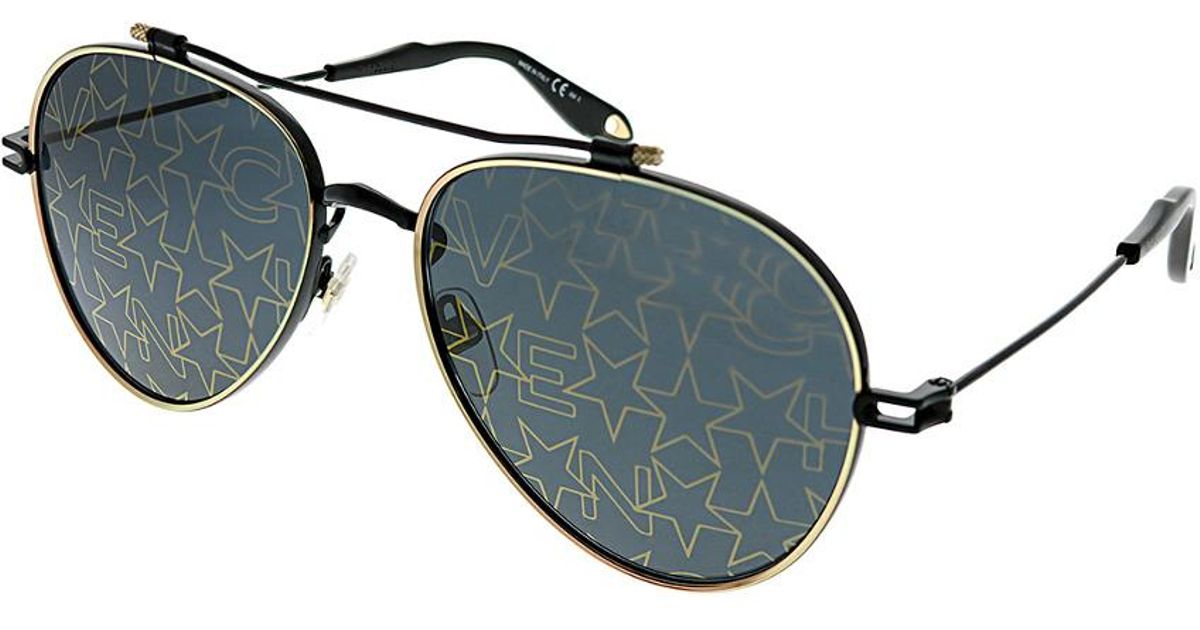 Givenchy Unisex Aviator 58mm Sunglasses 