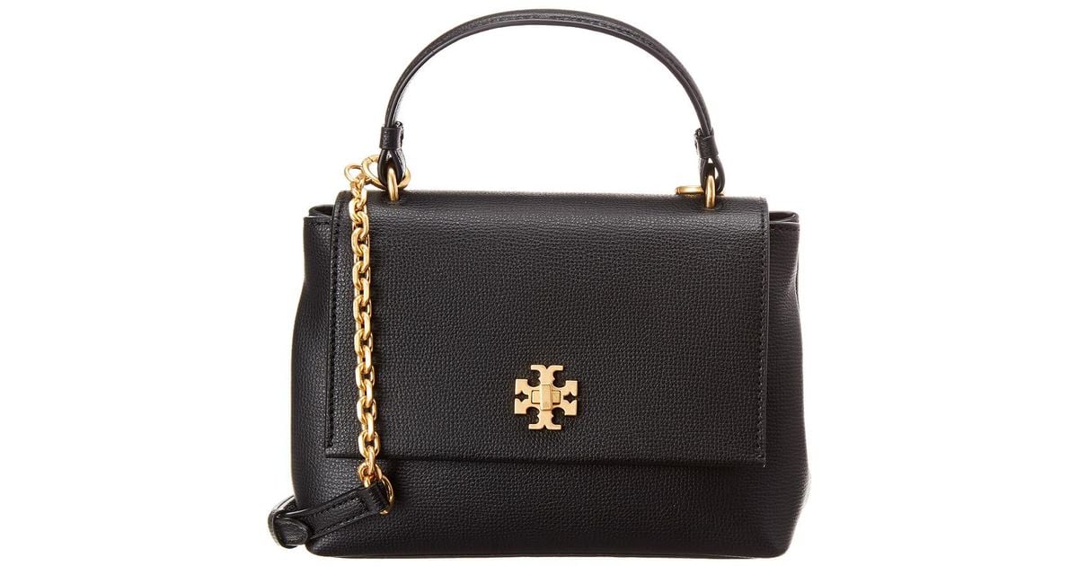 tory burch kira top handle mini leather satchel