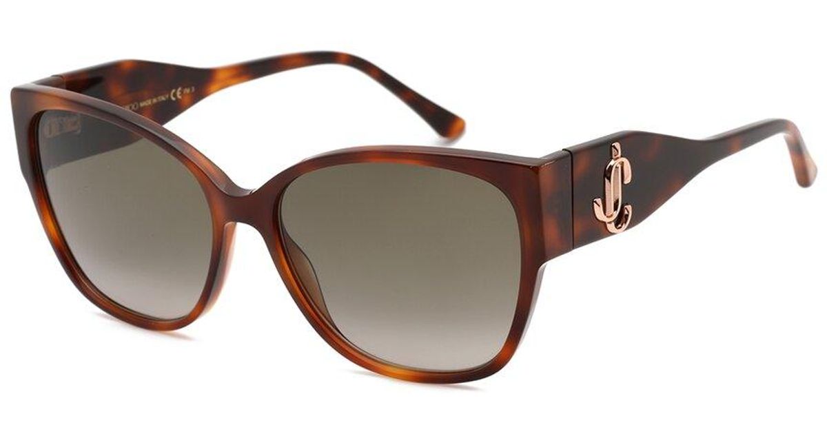 Jimmy Choo Shay/s 58mm Sunglasses in Brown Lyst