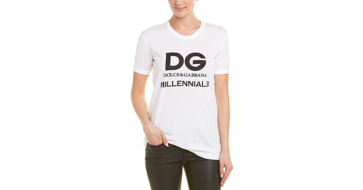 dolce gabbana millennials t shirt