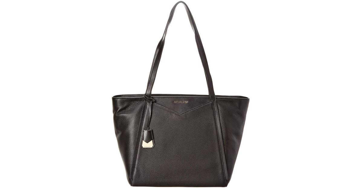 whitney large leather tote bolsa