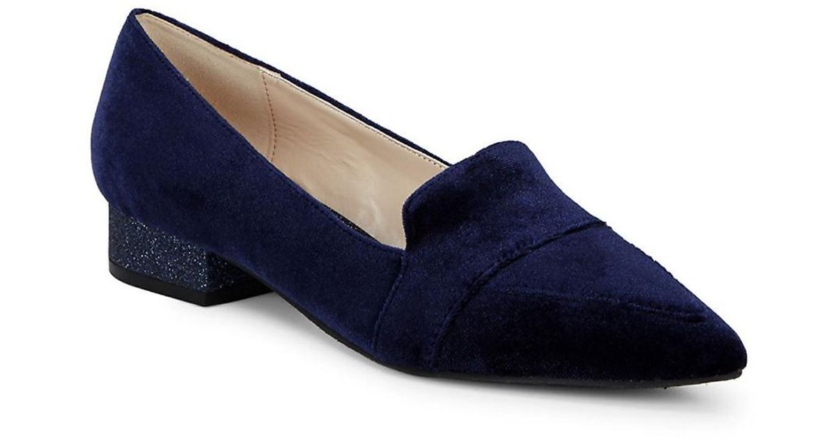 cole haan velvet shoes