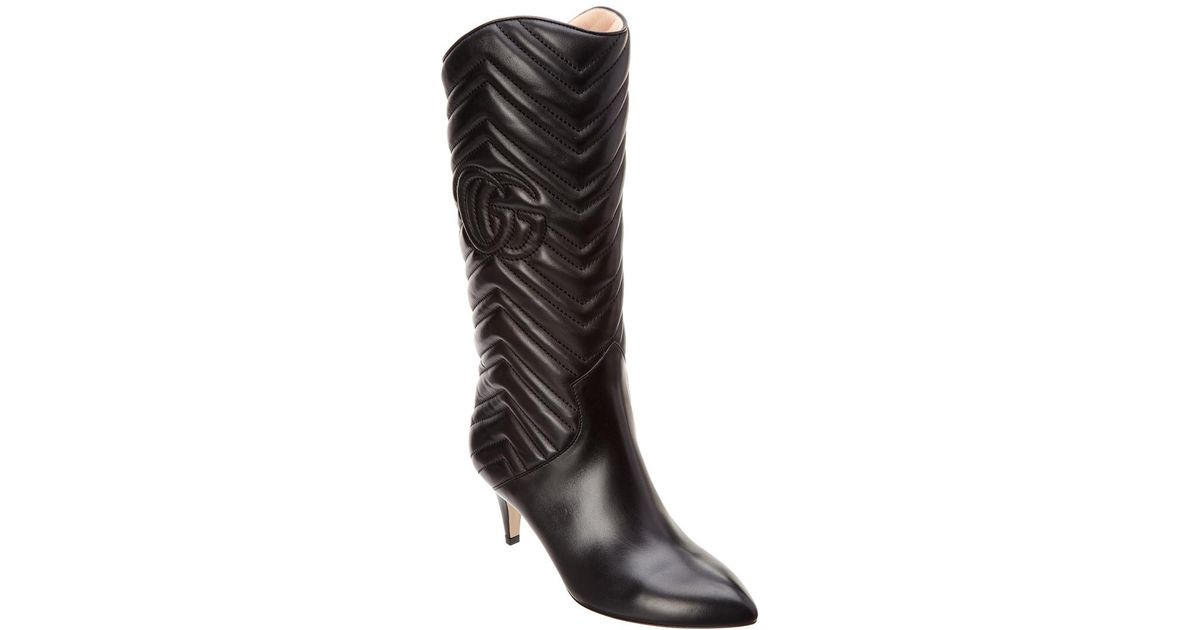 gucci matelasse boots