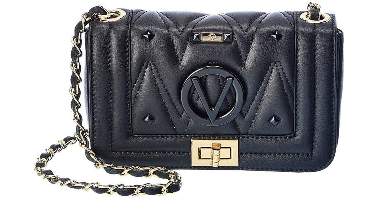 Valentino By Mario Valentino Beatriz D Diamond Leather Crossbody in