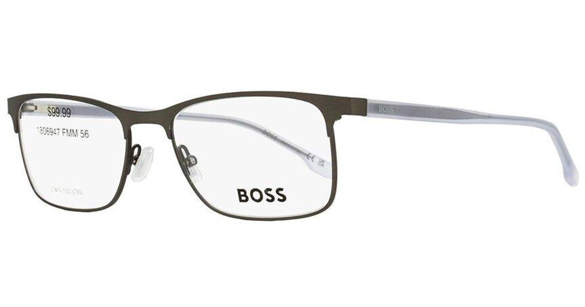 BOSS B967It 56Mm Optical Frames in Gray | Lyst