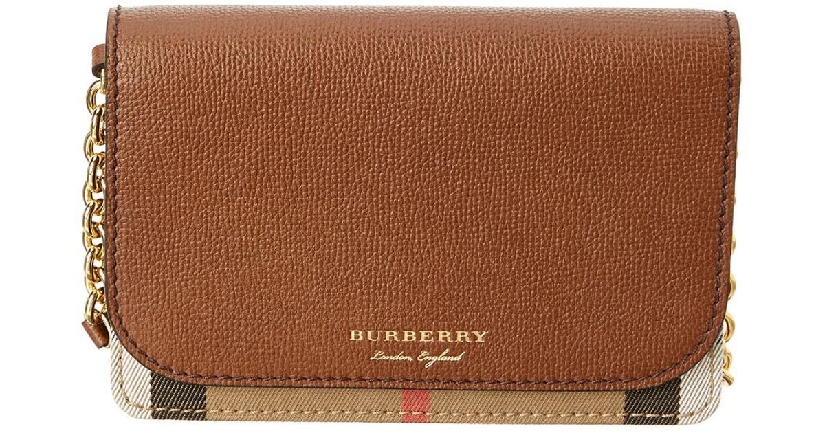 burberry hampshire house check crossbody