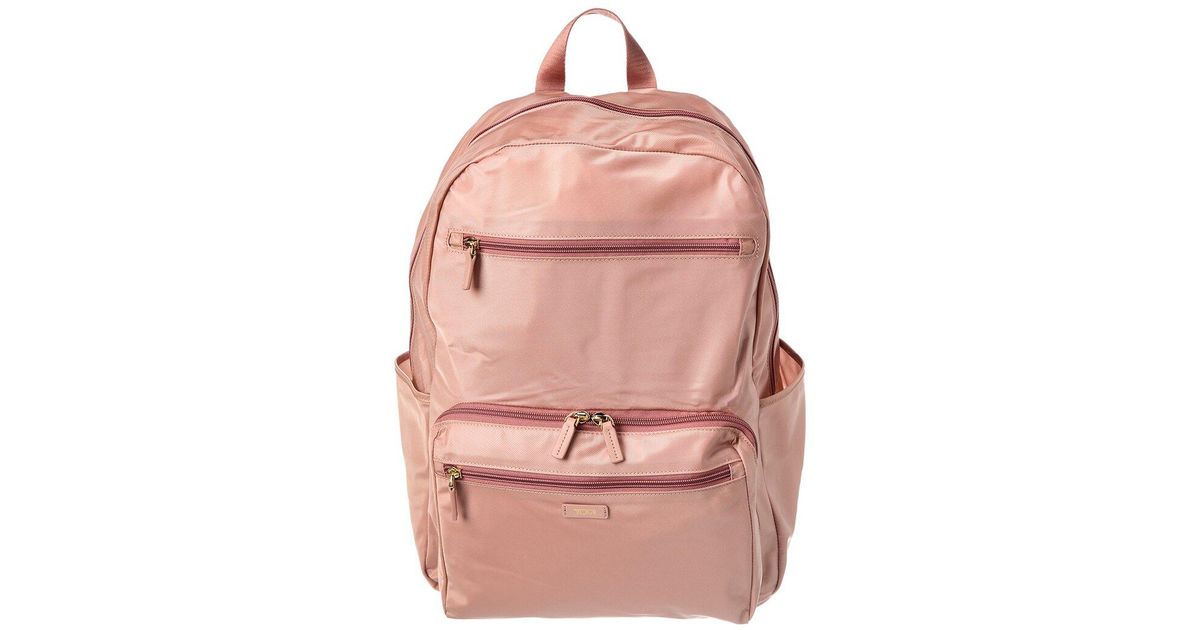 tumi backpack pink Voyageur Carson Pro Perks Eligible Tumi Pink Packable Backpack