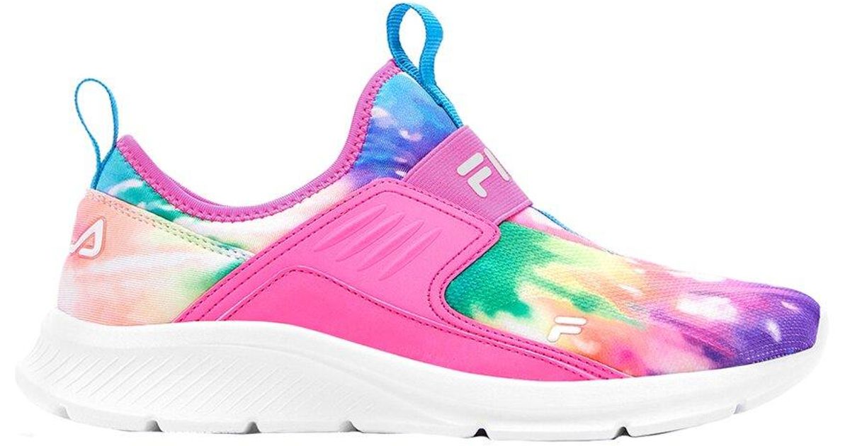 Fila Accolade Evo 2 Tie D Slip on Sneaker in Pink Lyst