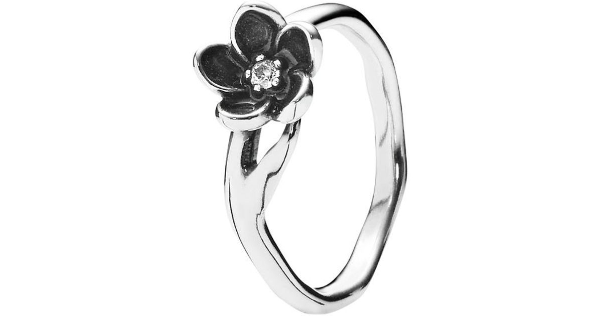 pandora flower ring