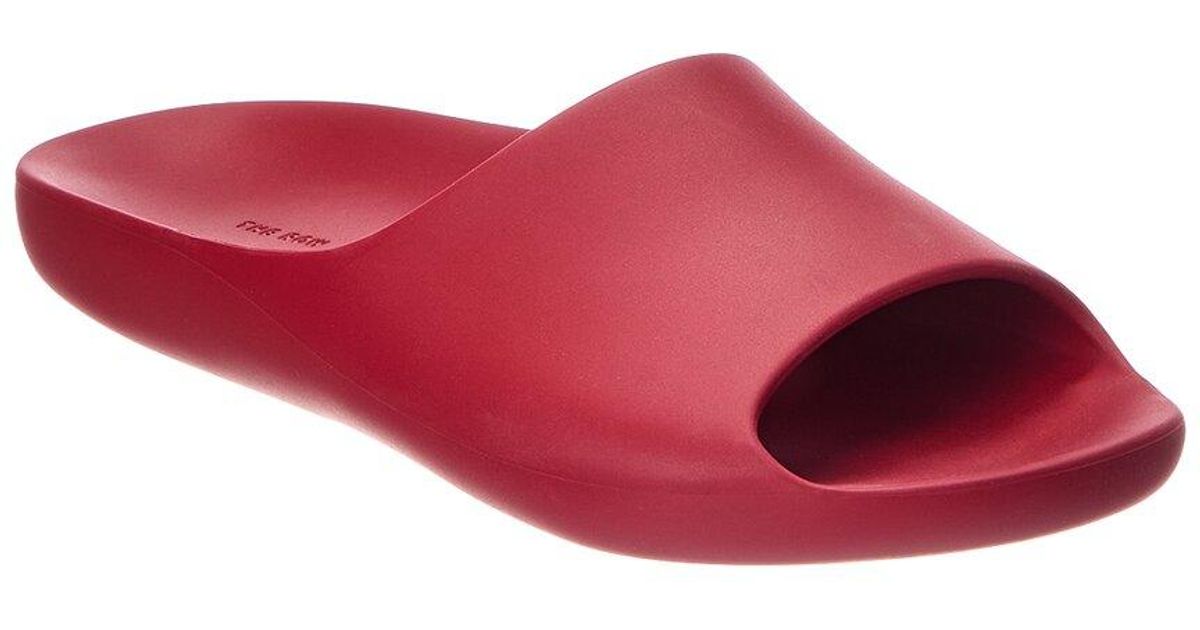 Sus Red Slide The Row Ama Rubber Slide in Red | Lyst