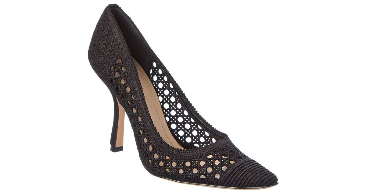 Dior Capture Lace Pump in Black Lyst